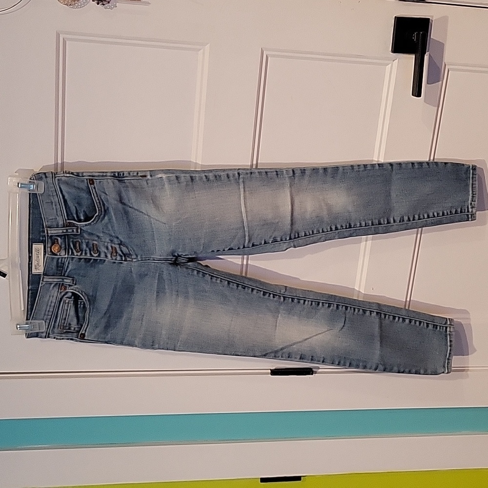Madewell high rise crop button fly jeans size 25